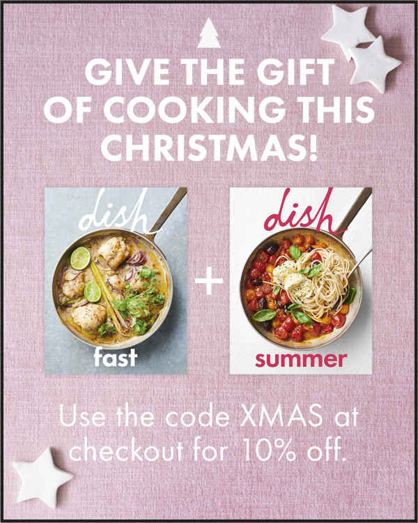 dish cookbooks 10% off offer