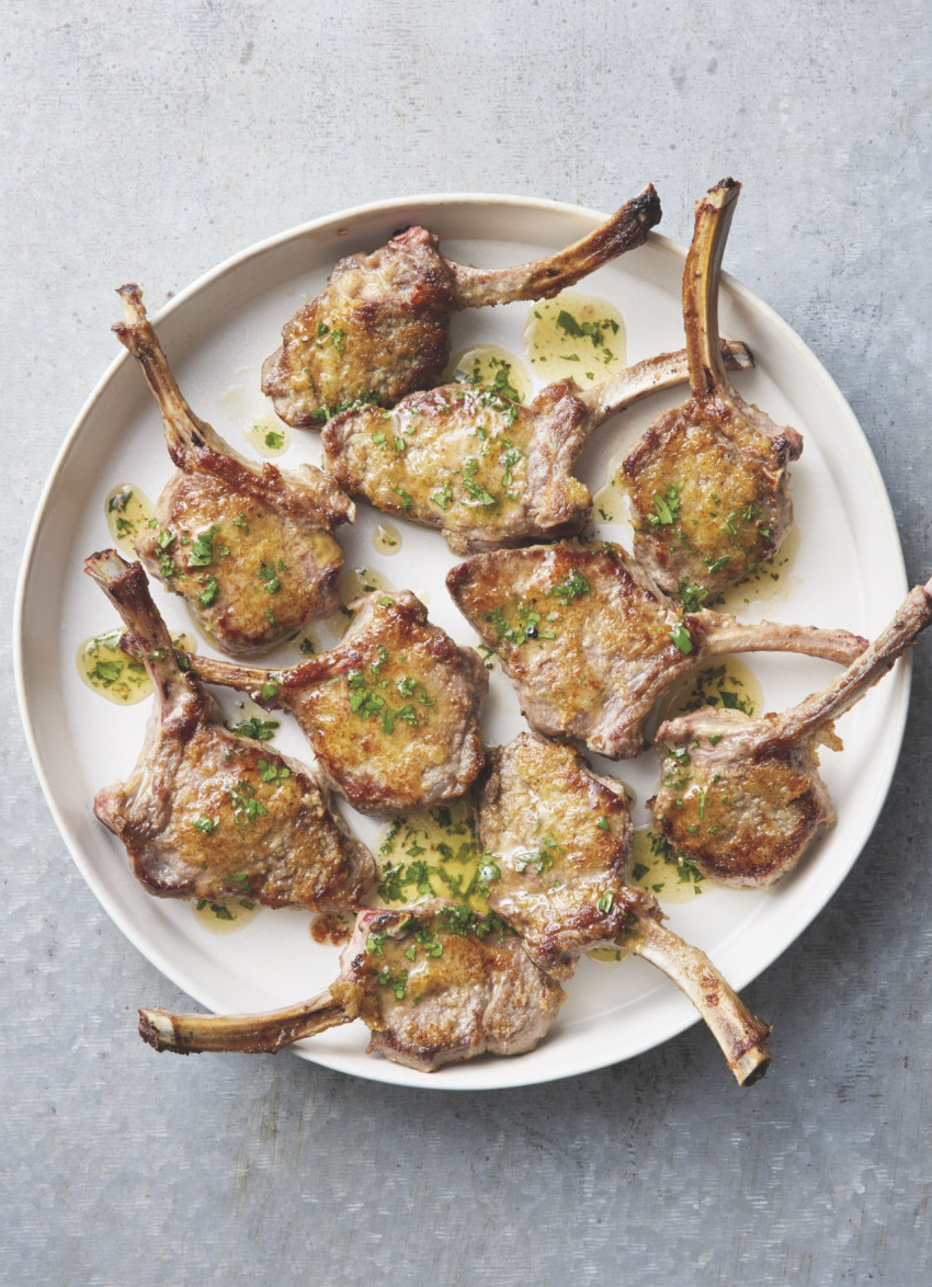 Lamb Cutlets with a Fragrant Lemongrass Paste
