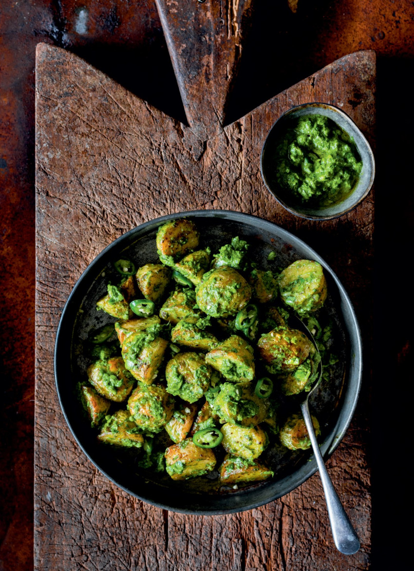 Chaat Masala Potatoes