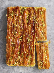 Baked Filo and Citrus Custard Tart 