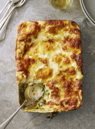 Many Vegetable Lasagne with Cheesy Béchamel Sauce