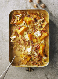 PUMPKIN AND NUTMEG TARTIFLETTE