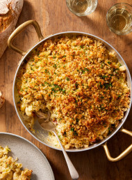Roast Chicken and Leek Mac ’n Cheese 
