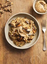 Dried Porchini Mushroom Risotto