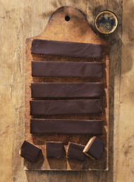 No-bake Chocolate Coffee Caramel Slice