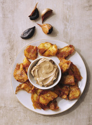 Black Garlic and Parmesan Aioli