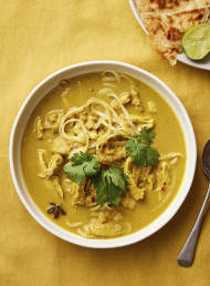 Chicken Curry Noodle Soup 