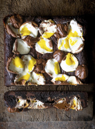 Easter Egg Brownie 
