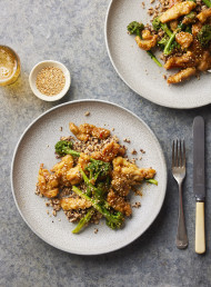 Sticky Lemon, Ginger and Honey Glazed Chicken