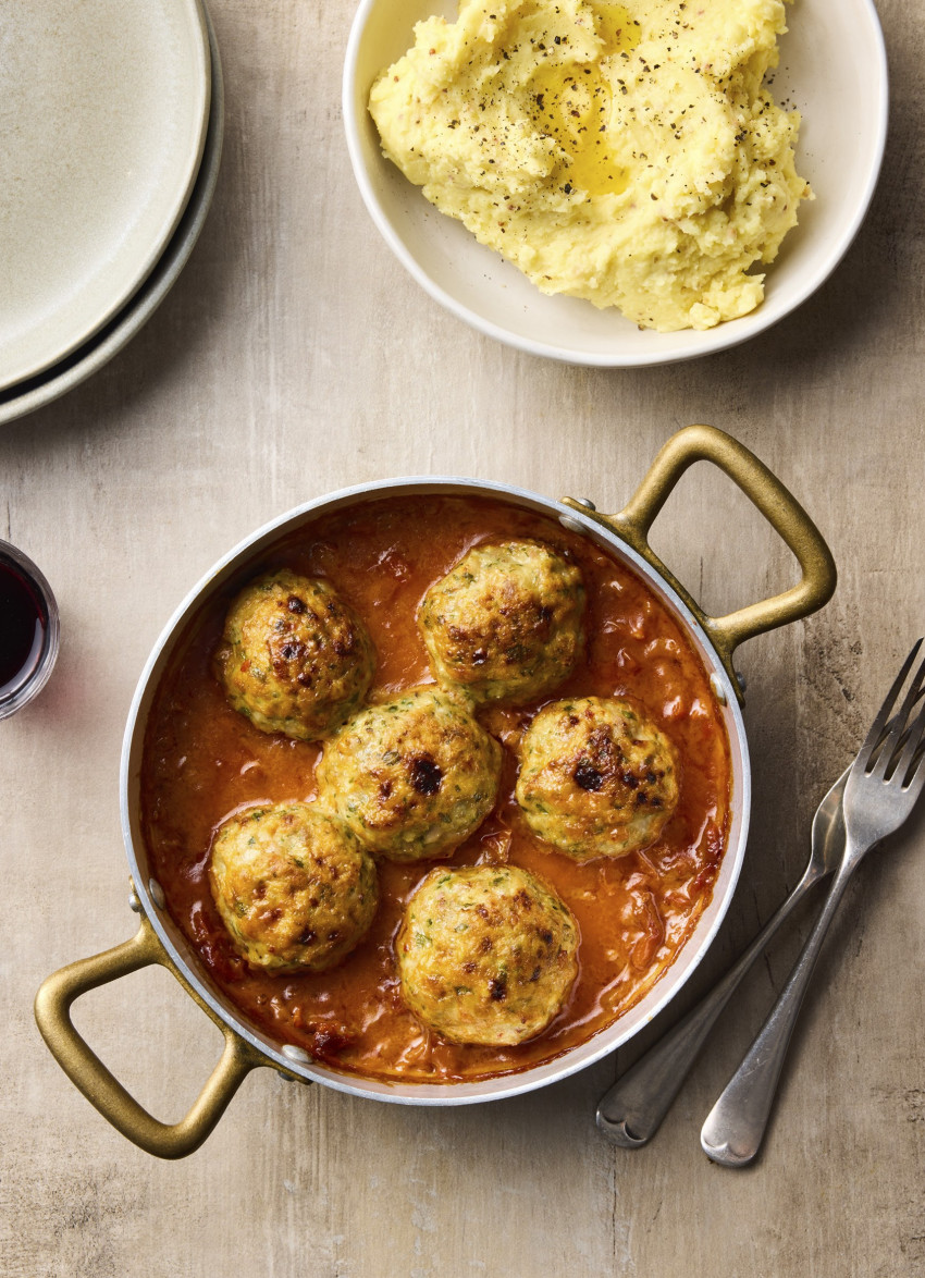 Marry Me Chicken Meatballs with Creamy Tomato Sauce