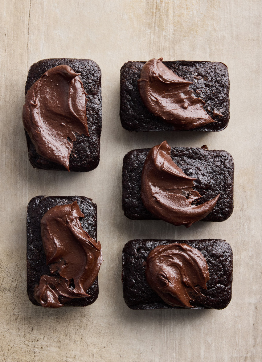 Spiced Chocolate, Lemon and Date Loaves