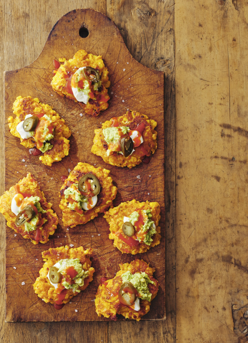 Tex-Mex Corn Fritters