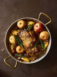 Apple Cider Braised Pork Shoulder 