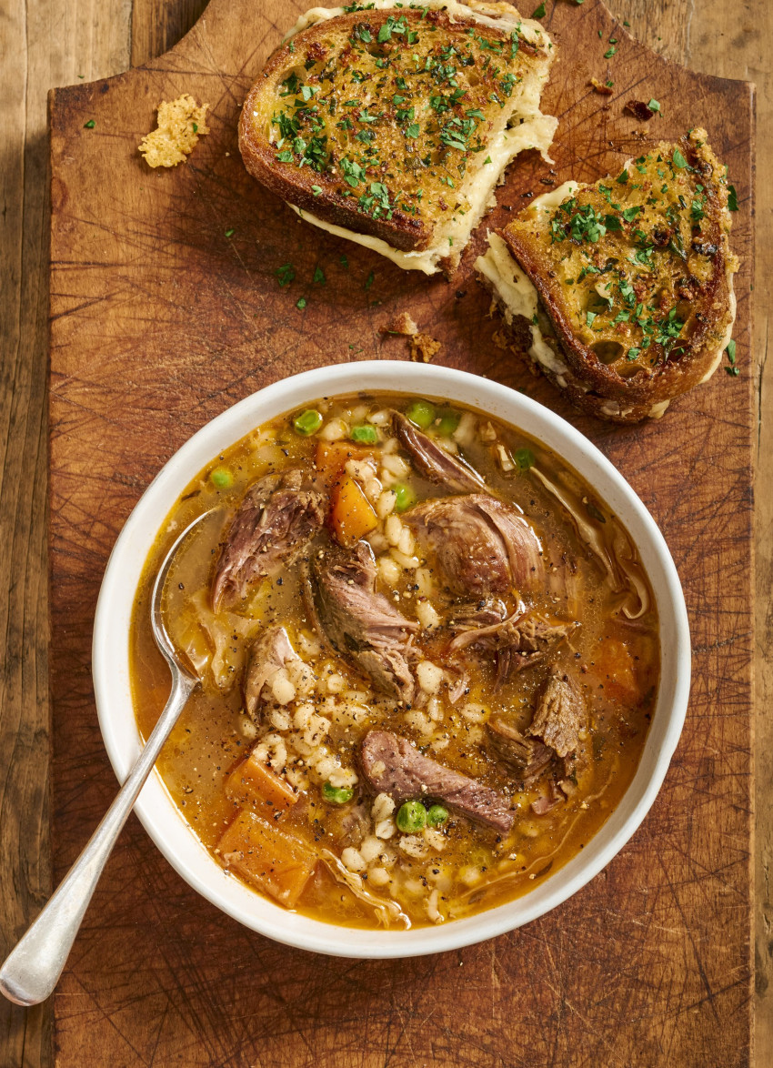 Old-school Lamb and Barley Soup