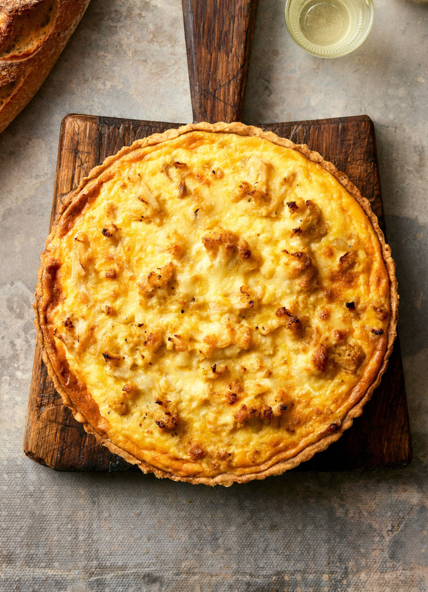 Cauliflower Cheese Tart