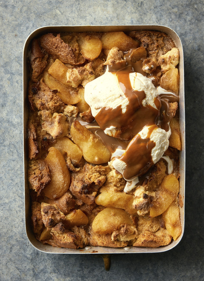 Apple Pie meets French Toast Pudding