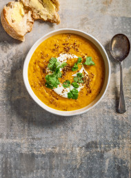 Sneaky Carrot and Cauliflower Soup