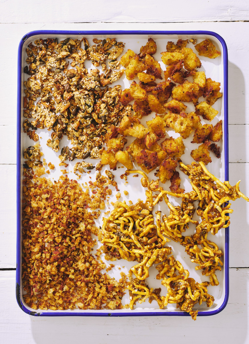 Fennel Salami and Oregano Crispy Crumbs