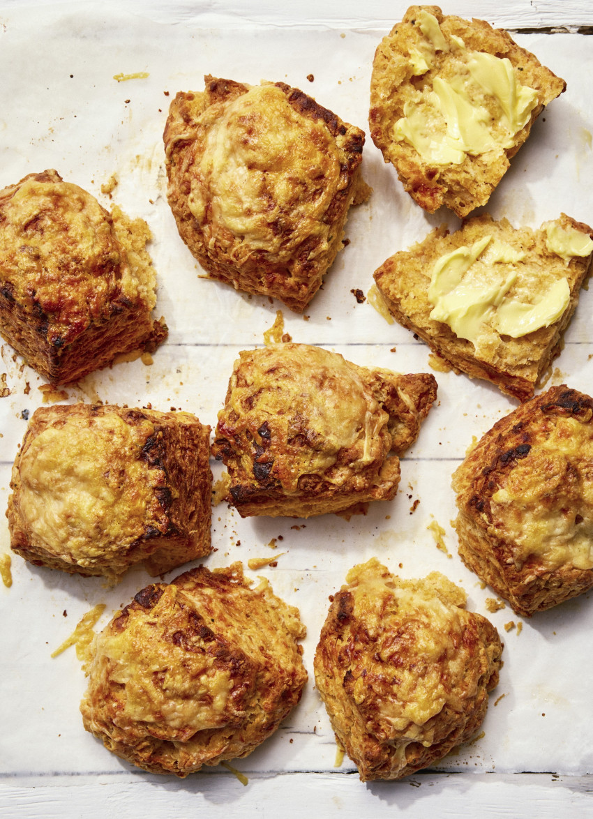Very Cheesy Smoked Paprika Scones