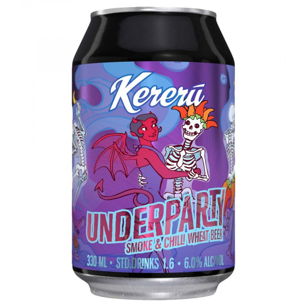 Kererū Underparty Smoke &amp;amp;amp;amp;amp;amp;amp;amp;amp;amp; Chilli Wheat Beeer 