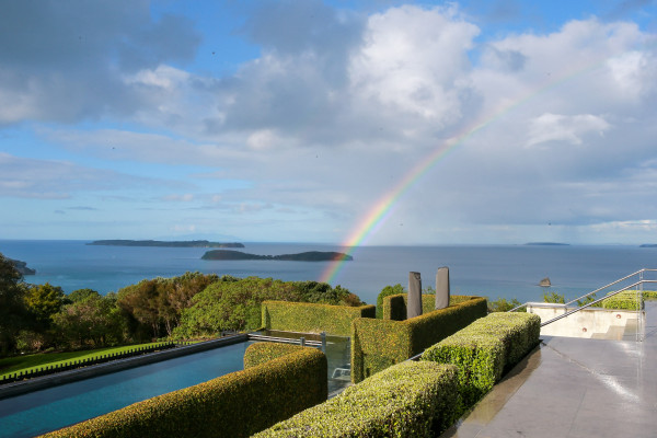 views over Mahurangi Bay