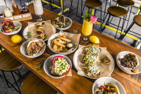 Food served at Ponsonby Central
