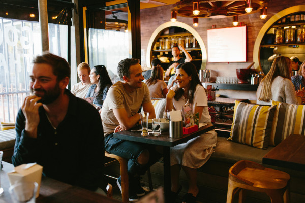 people dining at Ponsonby Central