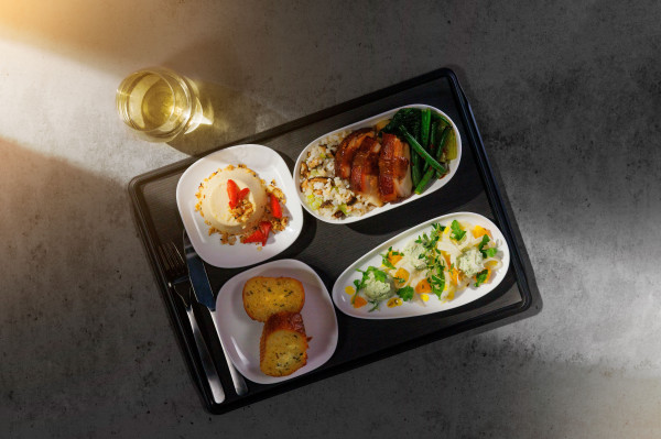 Air New Zealand Business Premier menu