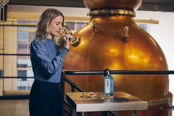 Dr Anne Brock at the Laverstoke Mill Distillery in Hampshire, England