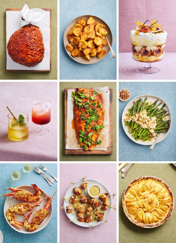 A few spreads from our Mix + Match section to inspire your Christmas table