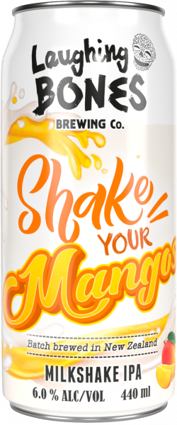 Laughing Bones shake your mangos milkshake