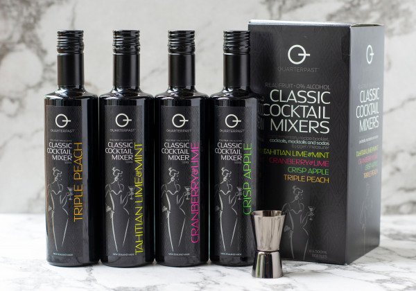 QUARTERPAST classic cocktail mixer kit