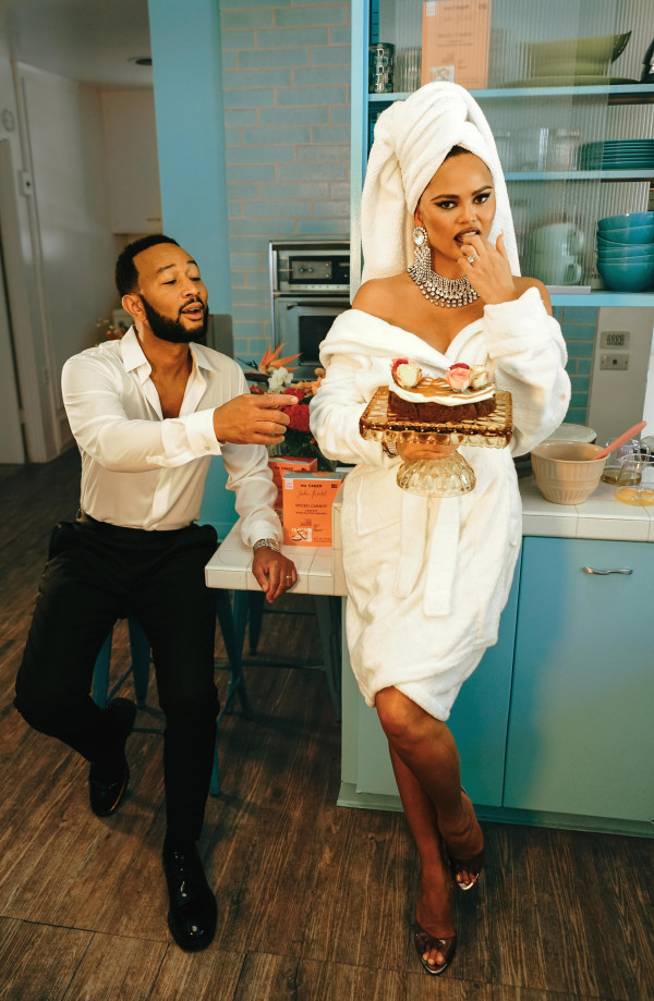 Chrissy Tiegen and John Legend