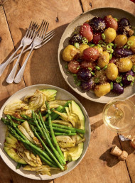 Asparagus, Avocado and Roasted Fennel Salad