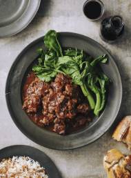 Sticky Slow-cooker Braised Hoisin, Orange and Ginger Beef 