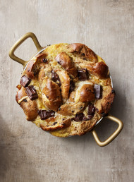 Hot Cross Bun Easter Pudding