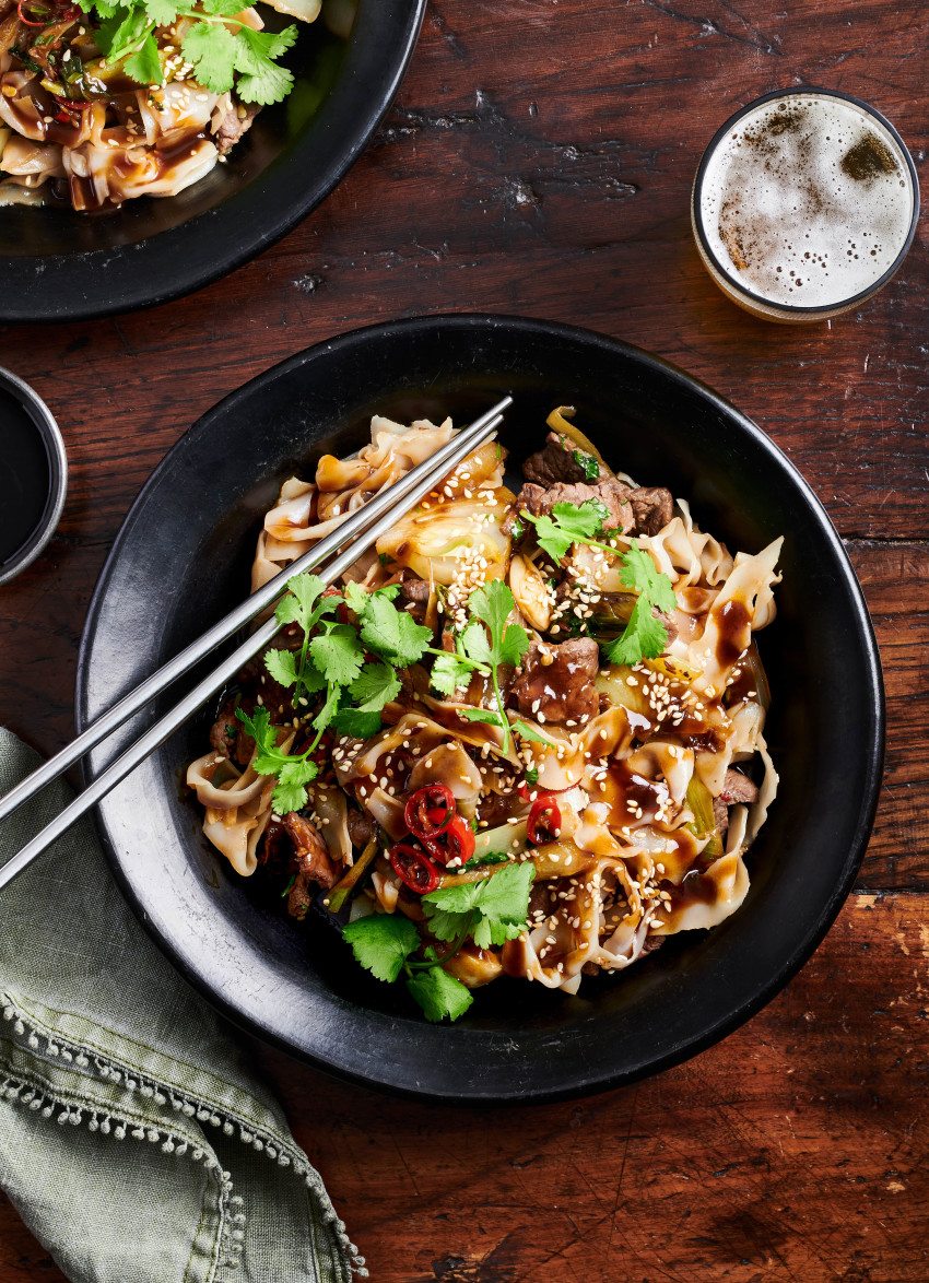 Biang Biang Noodles with Spicy Cumin Lamb