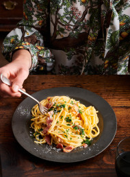 Simple Roman Spaghetti Carbonara