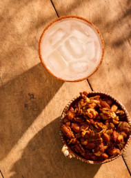 Sweet and Spicy Roasted Party Nuts