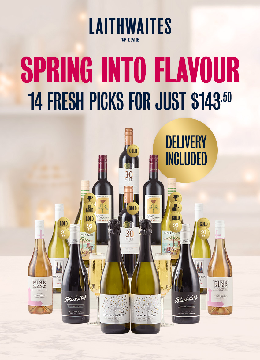 Spring into flavour - 14 bottles delivered
