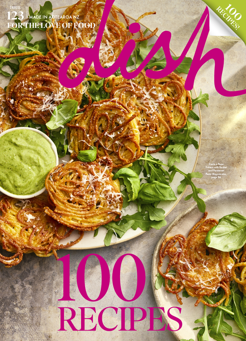 Cover of issue 123, dish Magazine