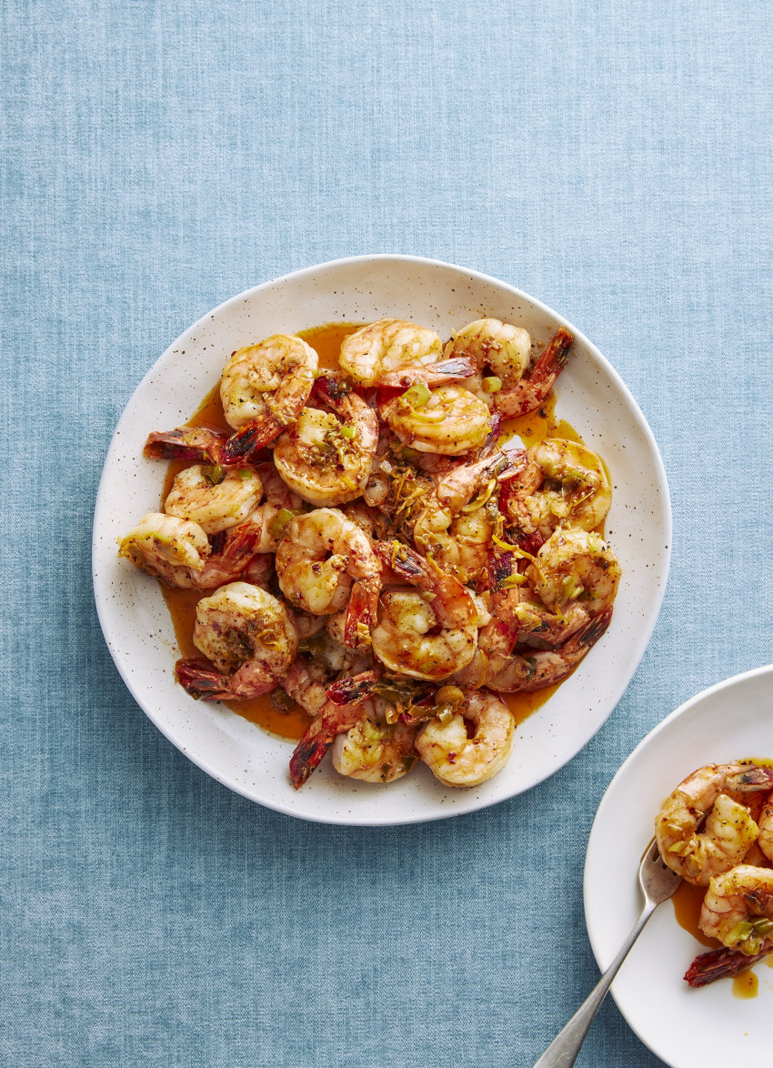 Smoky Garlic and Chilli Prawns