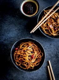 Peanut, Sesame and Chilli Noodles