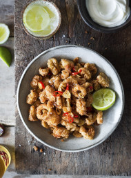 Chipotle, Lime and Garlic Squid
