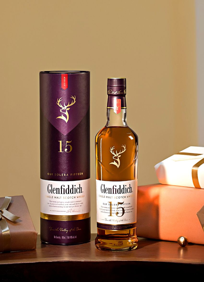 Bottle of Glenfiddich