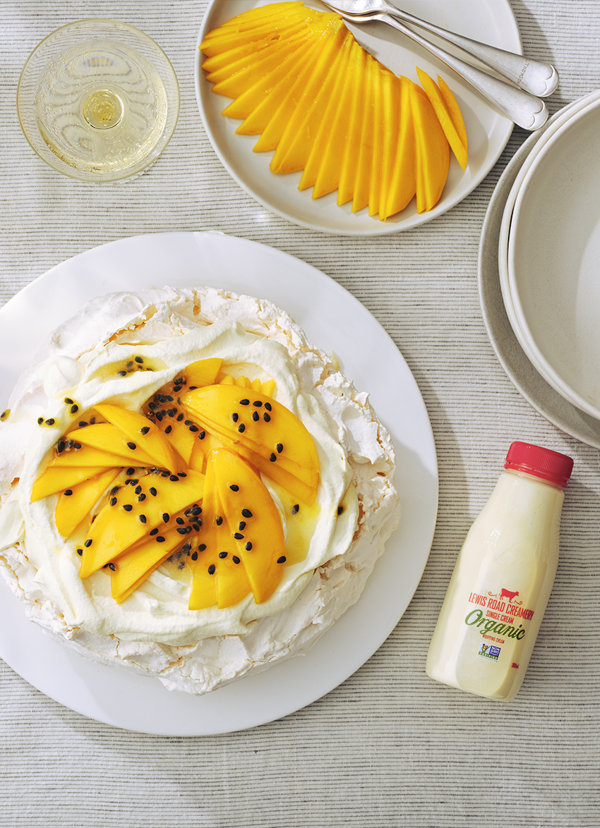 Mango Passion Pavlova