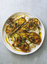 Roasted eggplant A