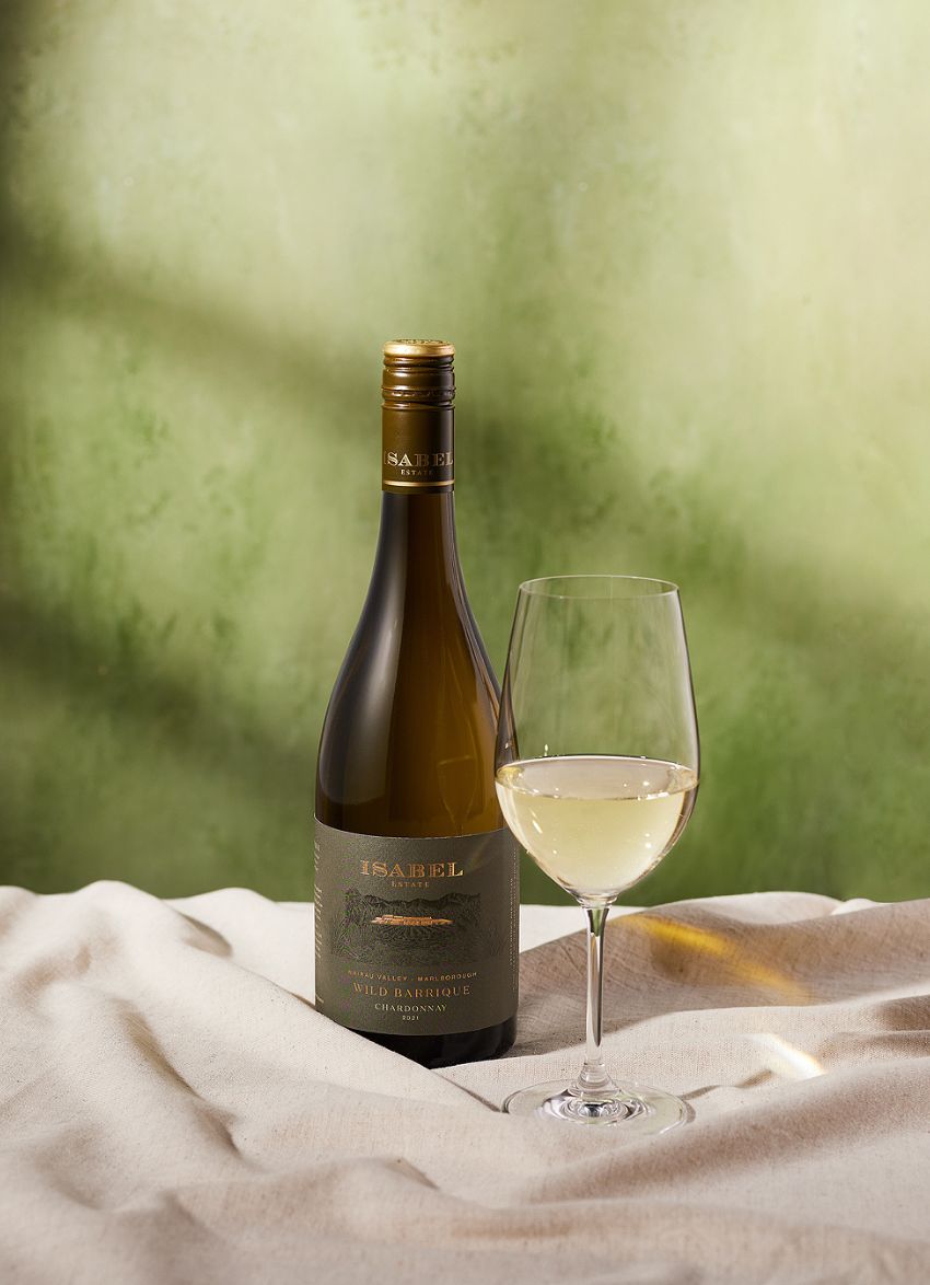 Isabel Estate Wild Barrique Chardonnay 2022 award-winning bottle