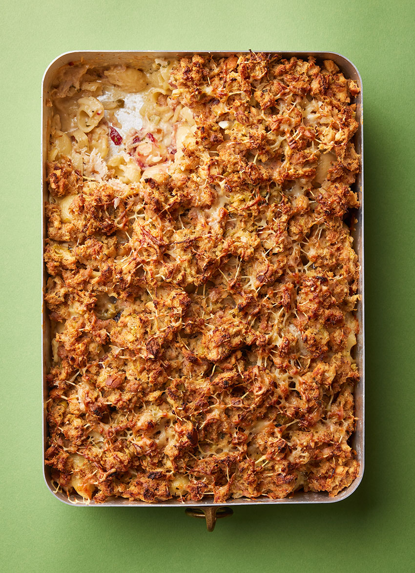 Left-over Christmas Turkey Mac and Cheese