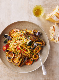 Wendyl's Seafood Spaghetti 